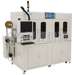 全自动同轴电缆压接浸锡机