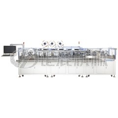 全自动五工位双头穿扁号码管端子机