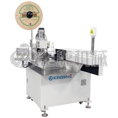 全自动双头点锡压端一体机