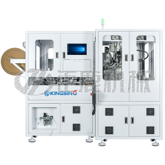 全自动线对板焊接压接穿塑壳一体机