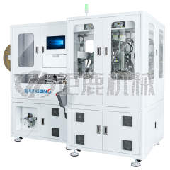 全自动线对板焊接压接穿塑壳一体机