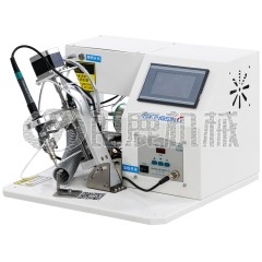 半自动航空插头焊锡机