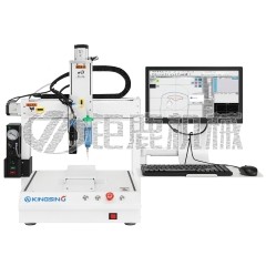 高精密桌面视觉引导点胶机