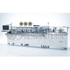 全自动五工位双头穿扁号码管端子机