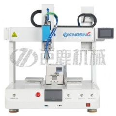 桌面式背靠背双工位锁螺丝机