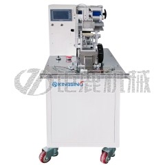 海绵条对折贴标机