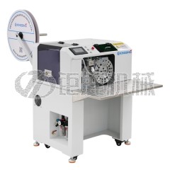 全自动热缩管穿线裁切加热一体机