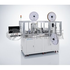 全自动双头穿色带号码管机