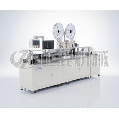 高速型全自动双头穿热缩管端子机