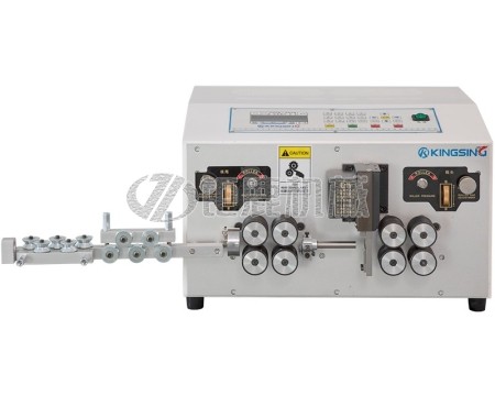 八轮驱动左进线剥线机