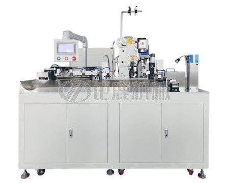 自动沾锡穿热缩管端子机