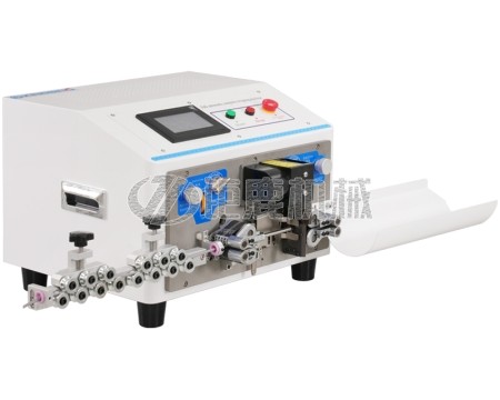 皮带送线多芯圆护套线剥线机