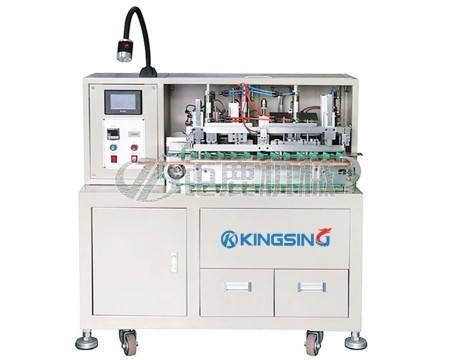 多芯护套线剥皮扭线沾锡机