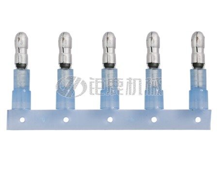 PVC绝缘护套子弹型公插端子
