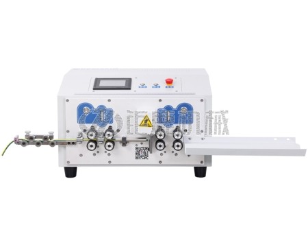 触摸屏版八轮驱动剥线机