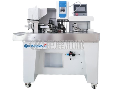 半自动多芯线打端子插壳机