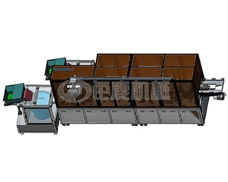 隔离板装透明片扭簧蜂鸣器自动机