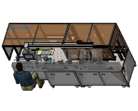 DC尾端打端子穿胶壳自动机