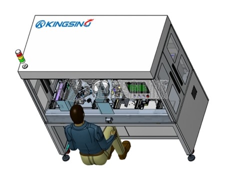 PCB弹片焊接半自动机