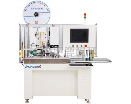 半自动 FFC 薄膜开关打端子插胶壳机