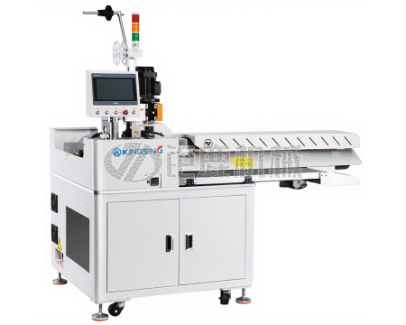 全自动排线压着镀锡机