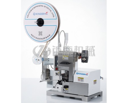 半自动剥皮打端机