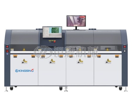 在线式双缸选择性波峰焊机