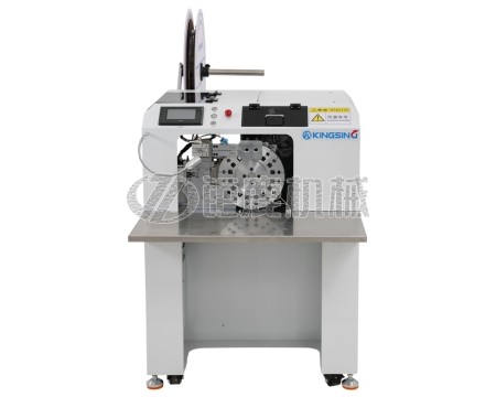 全自动热缩管穿线裁切加热一体机