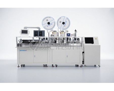 高速型全自动双头穿热缩管端子机